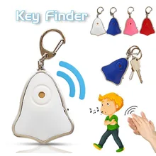 Анти-потеря мини-колокольчик свисток ключ искатель светодиодный мигающий звуковой сигнал дистанционный детский ключ кошелек локаторы детский Будильник Напоминание Прямая поставка