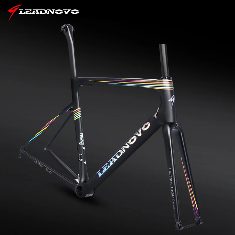 Perfect Rainbow lightweight Road carbon Bike frame UD Full carbon fiber frameset PF30/BB68/BB30 bicycle frame part can customized paint 0 Perfect Rainbow lightweight Road carbon Bike frame UD Full carbon fiber frameset PF30/BB68/BB30 bicycle frame part can customized paint 0