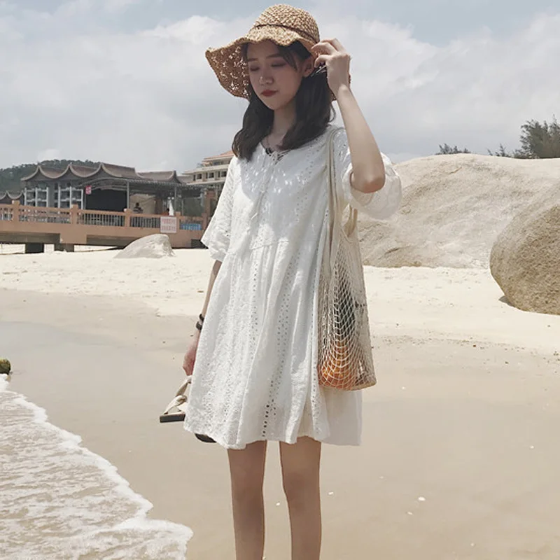 Featured image of post Ulzzang Dress White