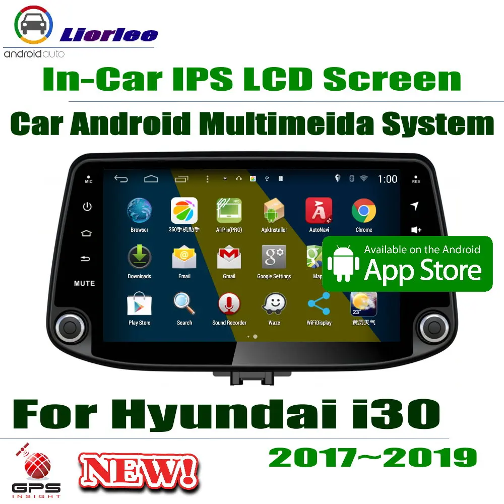 " HD 1080 P ips ЖК-экран Android 8 Core для hyundai i30(PD)~ автомобильный радиоприемник BT 3g/4G wifi AUX USB GPS Navi мультимедиа