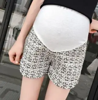 

1pcs Anyongzu Broadcloth Regular Elastic Waist Pregnant Shorts 2018 Summer Clothes For Women