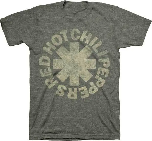 RED HOT CHILI PEPPERS - Tonal Asterisk T SHIRT S-M-L-XL-2XL Brand New Official | Мужская одежда