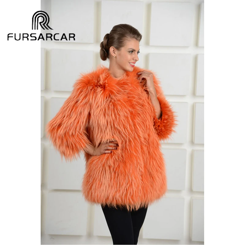 Veste Laveur Pleine Hiver Fourrure Femelle Véritable Naturel De Luxe Manteaux Style Manteau Nouvelles Pelt Fursarcar Femmes Raton x7qnwdvC00
