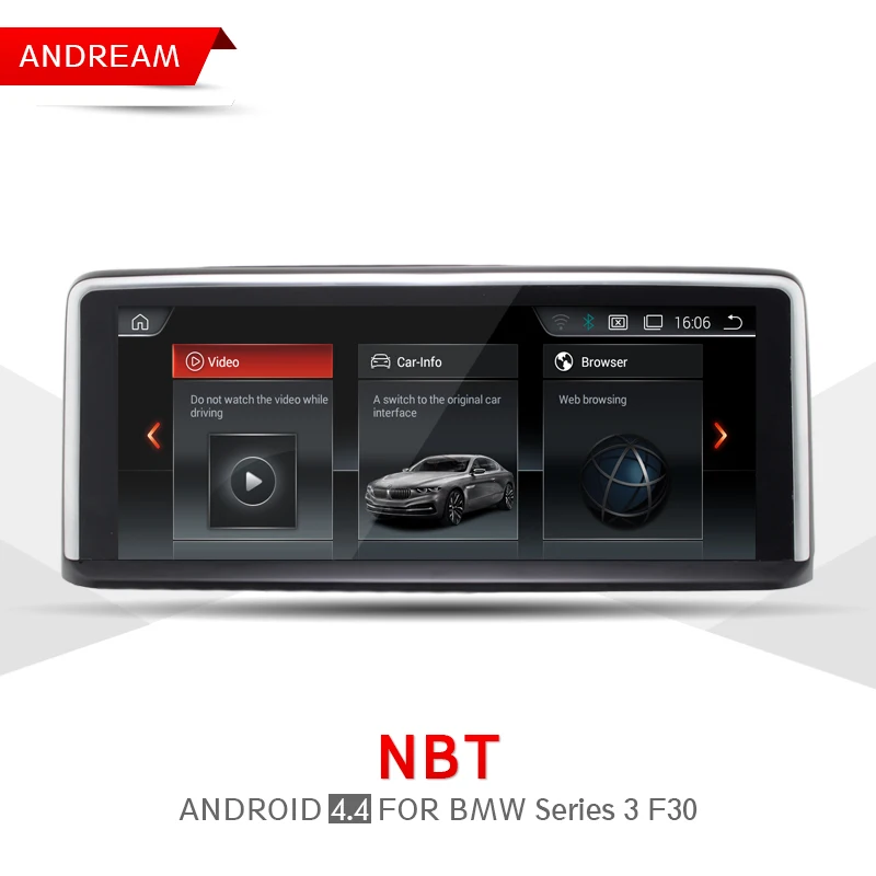 

8.8 inch Quad Core Android ID6 Vehicle multimedia player For BMW Series 3 F30 Bluetooth gps navigation Wifi Steering Wheel