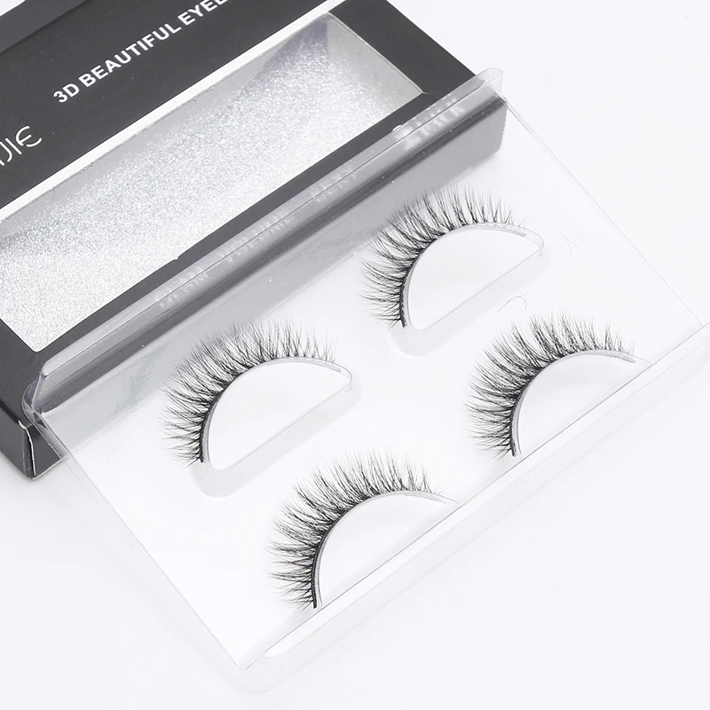 LEHUAMAO 2 Pairs 3D Mink Lashes Natural Long False Eyelashes Dramatic Volume Fake Lashes Makeup Eyelash Extension Silk Eyelashes LEHUAMAO 2 Pairs 3D Mink Lashes Natural Long False Eyelashes Dramatic Volume Fake Lashes Makeup Eyelash Extension Silk Eyelashes