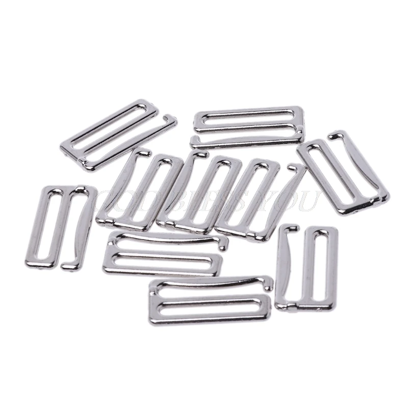 

10pcs Metal Bra Hook Suspender Clip Corset Garter Belt Clasp Lingerie Supplies