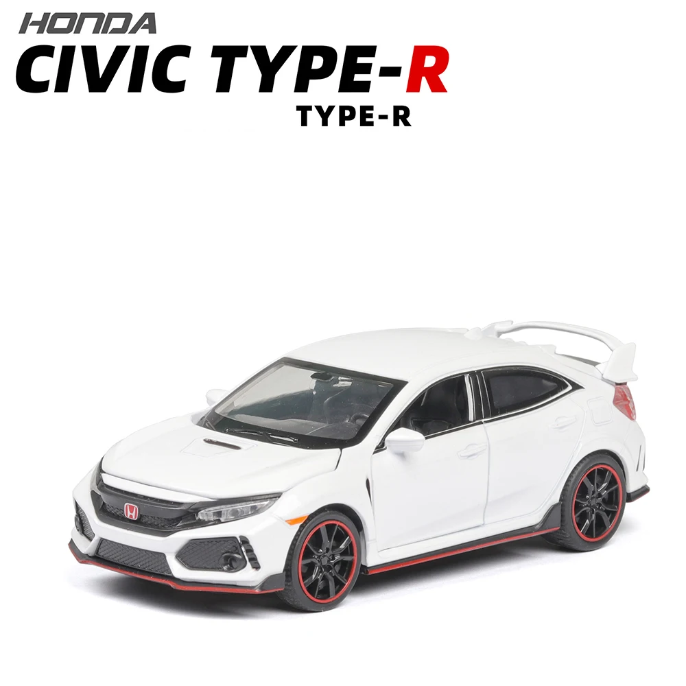 1:32 Honda Civic музыкальная с подсветкой машина Diecasts игрушечный транспорт Горячая колесная модель автомобиля с машиной Горячая дверь колеса может быть открытая игрушка