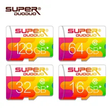 Карта памяти Micro SD, реальная емкость, 8 ГБ/16 ГБ/32 ГБ/64 Гб/128 ГБ, класс 10, карта памяти Micro SD для смартфонов samsung, флеш-карта