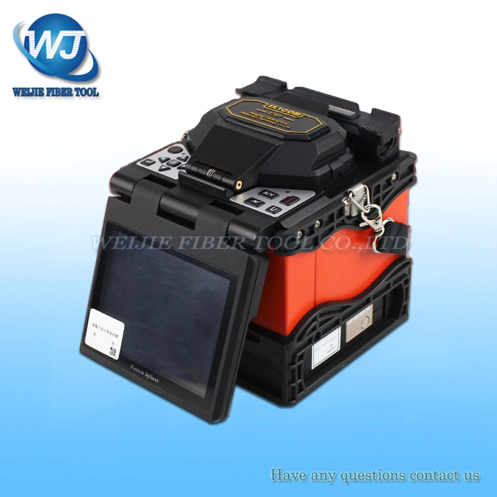 

SKYCOM T-207 Optical fiber fusion splicer Skycom T-207h Fiber Optic Fusion Splicer Fiber Optic Splicing Machine