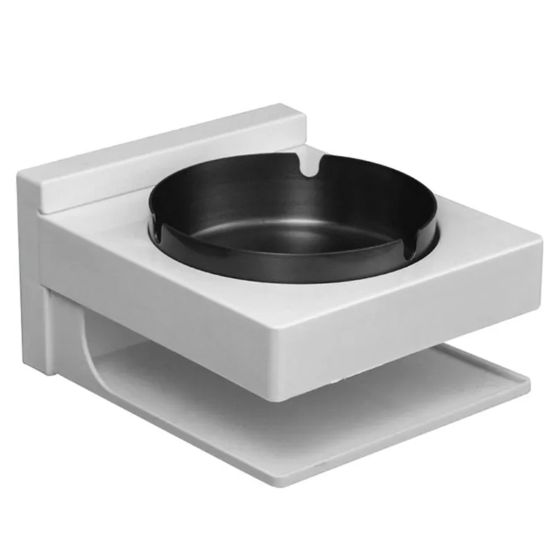 Bathroom Ash bin wall mounted ashtray outside pub garden office smoking box tray cigarett Ashtrays #4A02 (11)