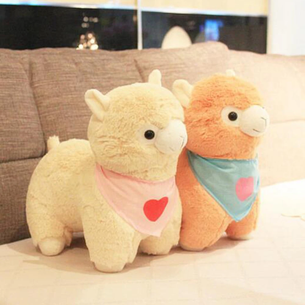 valentines llama plush