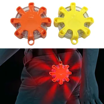 

New LED Flare Emergency Roadside Light Road Flare LED Safety Flashing Road Beacon With Magnetic Base For Car Flashlight