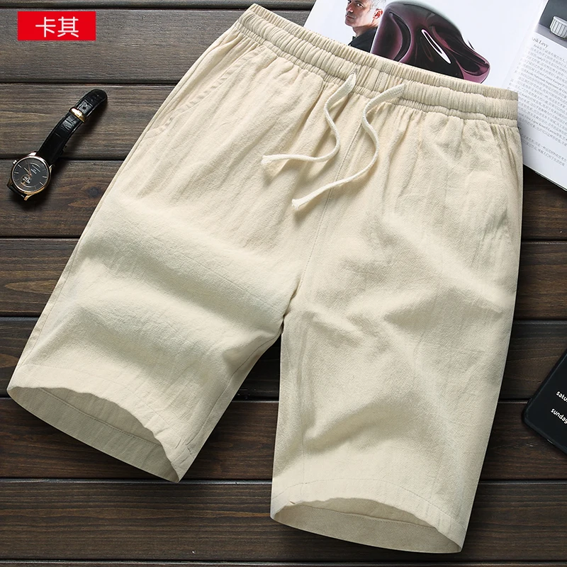

2019 Cotton Casual Shorts Men's Trend Sports Home Shorts Pants