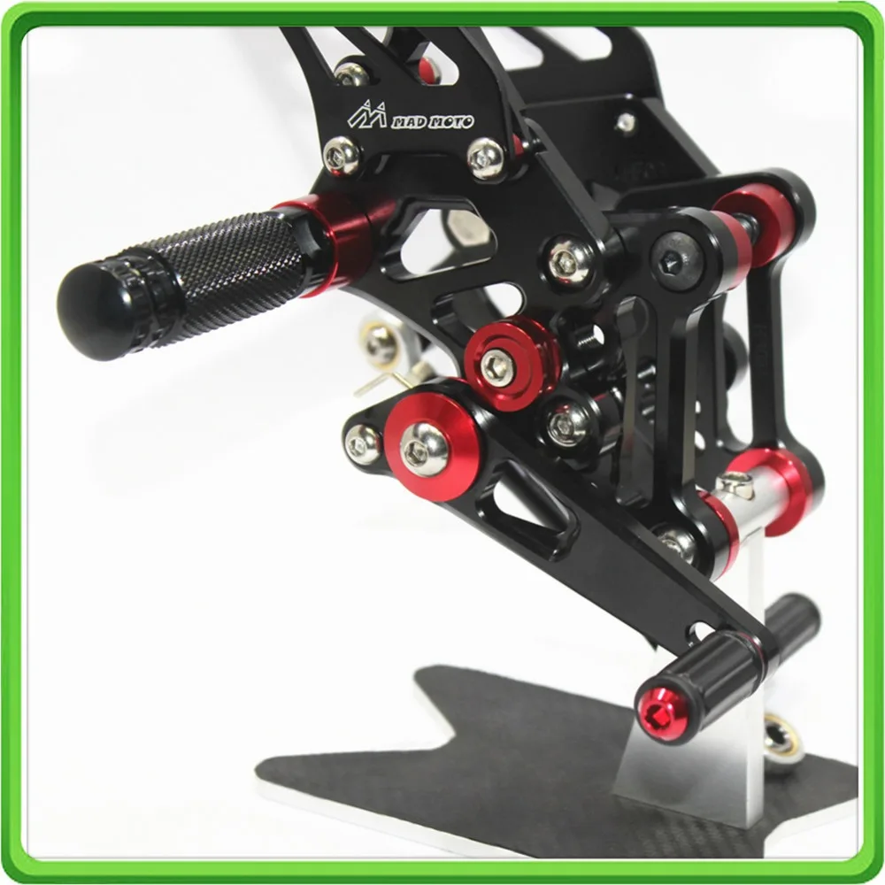 CNC Adjustable Rearsets Rear set sets Foot Rest Pegs Pedal for KTM 1290 SUPER DUKE R 2014 2015 2016 (6)