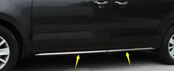 

stainless steel Chrome body side moldings side door decoration For Volkswagen Sharan 2012-2017