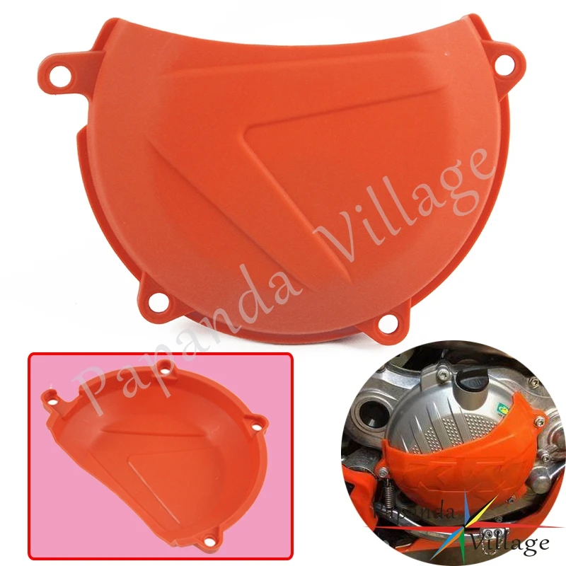 

Orange Plastic Motocross Engine Clutch Cover Protection Cover Guard For KTM SXF/XCF 450 2013-2015 EXC/XCW/450/500 2012-2016