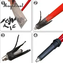 MagiDeal 1 шт., наконечник для походов на открытом воздухе, углеродистая Вольфрамовая сталь, наконечник для скалолазания, сменные инструменты для альпенштока, палка для треккинга