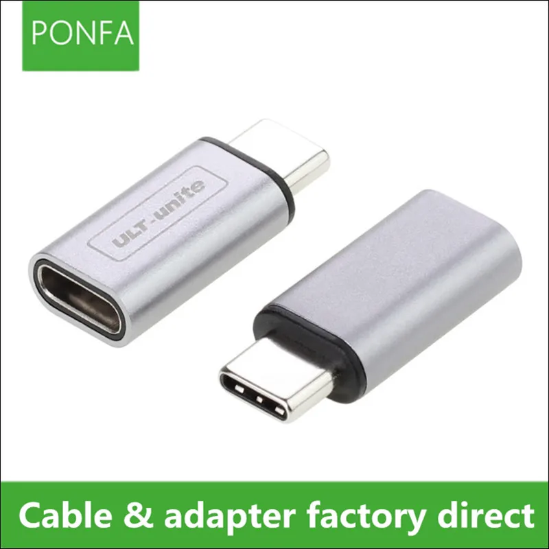 2017 Новый тип серебристый и серый 10 Гбит/с стандартный металлический USB-C USB 3 1 Тип C