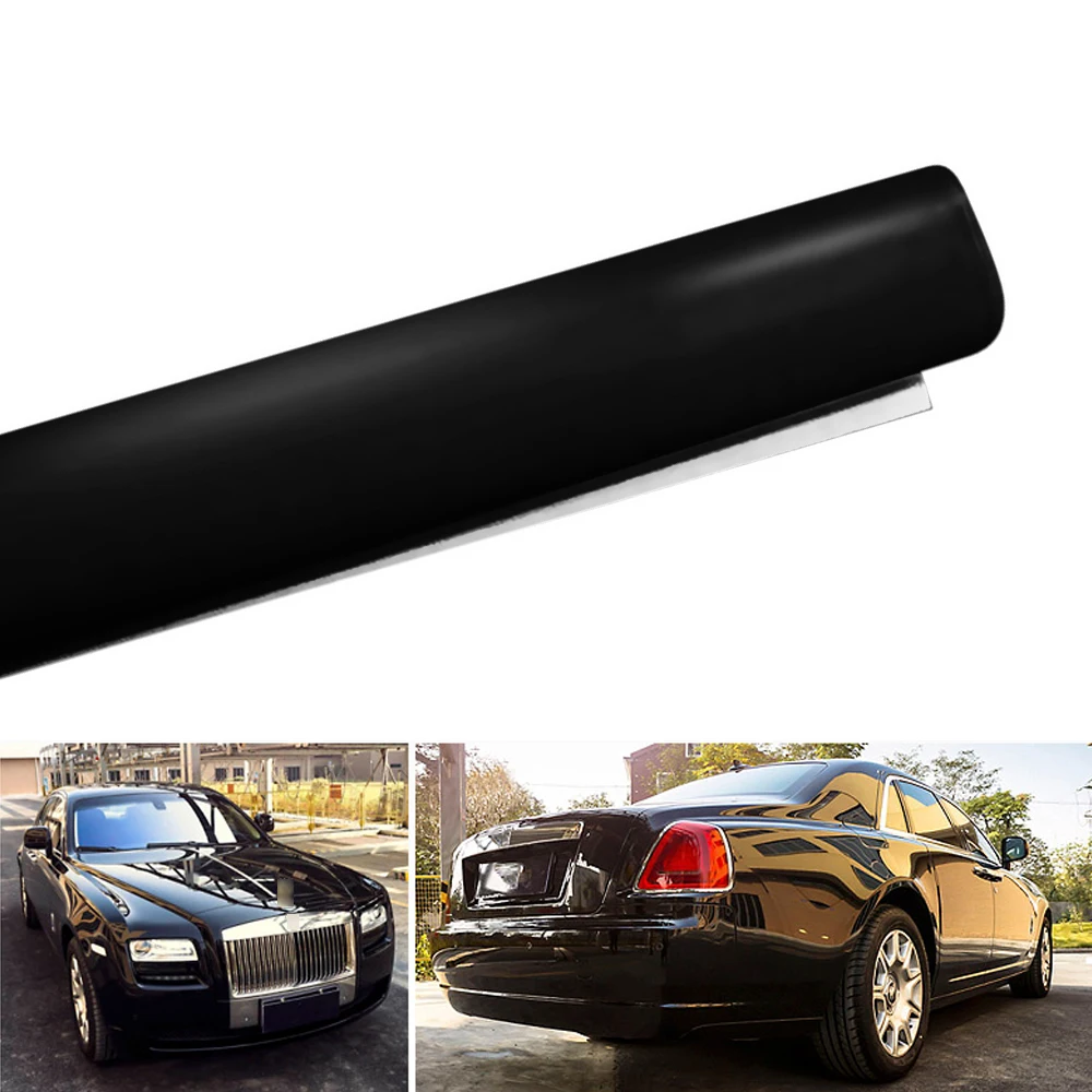152*30cm Stretchable Glossy Vinyl Film Protective Car Vinyl Wrap