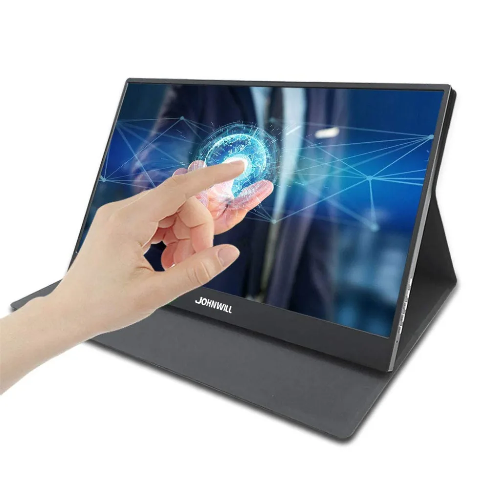 

15.6"Touchscreen Portable Gaming Display 1920x1080P IPS LED Monitor For PS4 Xbox360 PS WiiU Game Console HDMI/Type-C Interface