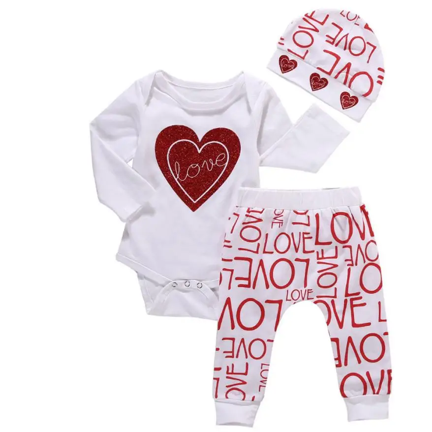 Baby Set FFashion Baby Sweatshirt Tops+Long Pants Outfits Clothes f7