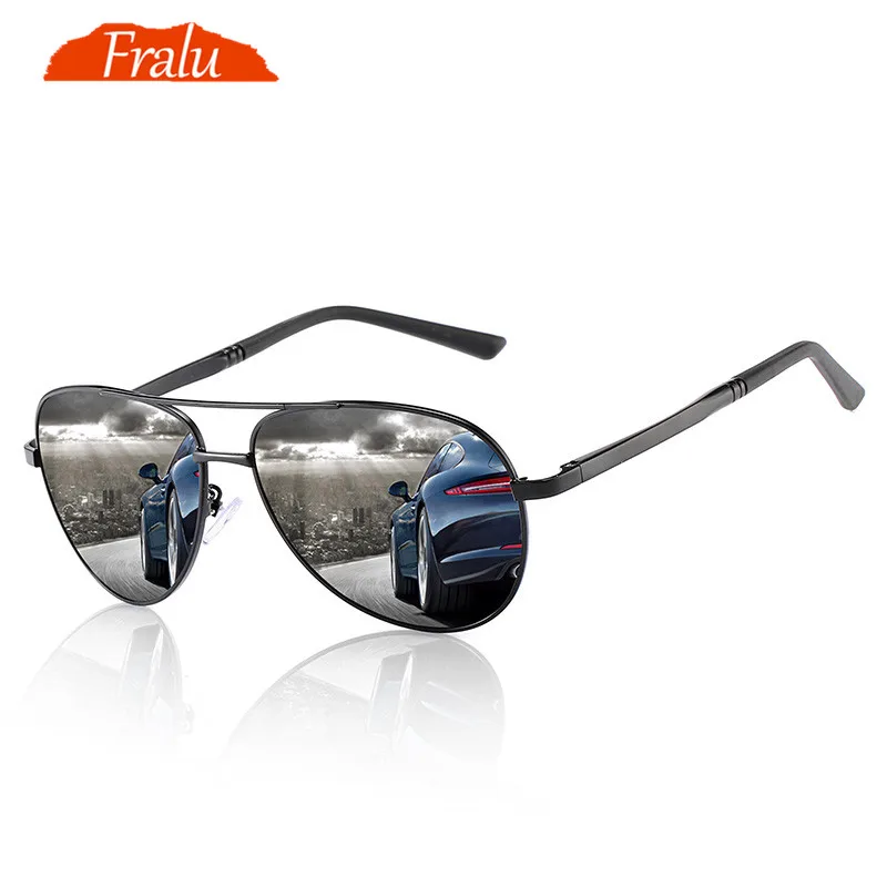 FRALU 2019 Новый Алюминий магния Для Мужчин's-поляризованные очки Для мужчин очки с зеркальным покрытием для глаз мужские очки Аксессуары для