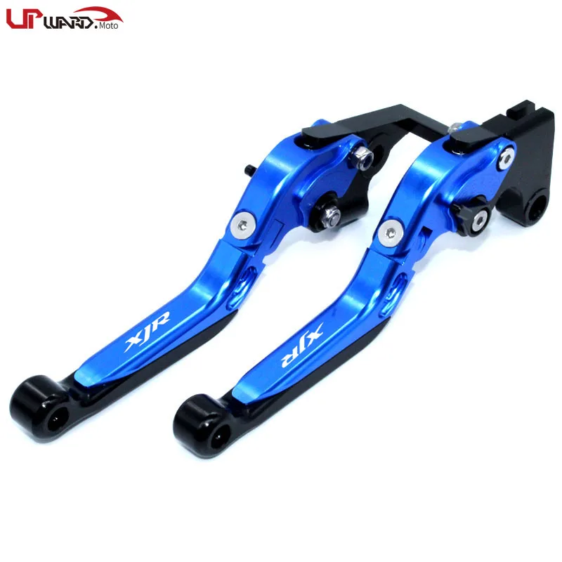 

For YAMAHA XJR 1300 XJR1300 Racer 2004-2016 Motorcycle High quality Accessories Folding Extendable Brake Clutch Levers logo XJR