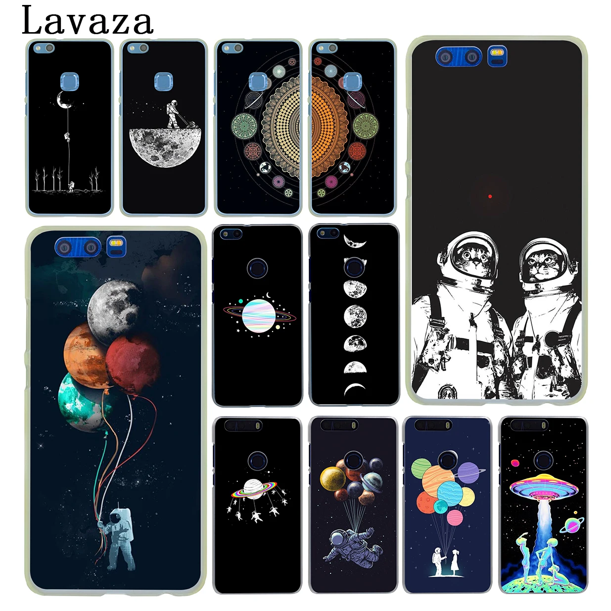 Lavaza Space Love Луна астронавт Cat Чехол для телефона Huawei Y9 Y7 Prime 2018 2019 Honor 20 8A 8X 8 9 9X 10 Lite 7C 7X