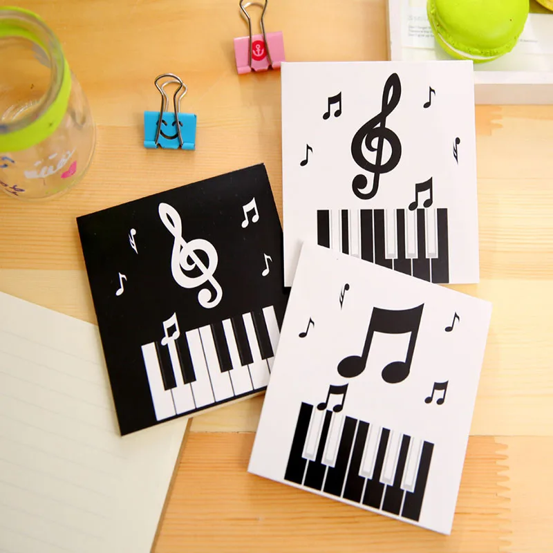

3pcs Multi-Music Notebook Mini Notepad Soft Copybook Pocket Writing Book Creative Musical Note Daily Weekly Monthly Planner Memo
