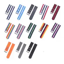 wo paragraph canvas 20mm nylon watch strap 22mm watch band 18mm nato strap Dw solid color Watch Belts