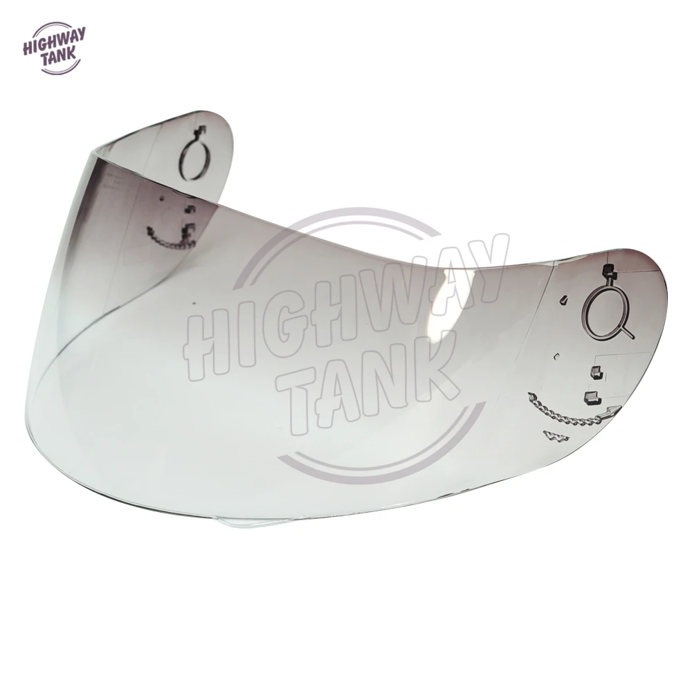 new Brown Motorcycle Full Face Helmet Visor Shield Case for AGV GP Pro S4 Airtech Stealth Q3