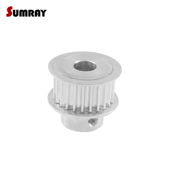 

SUMRAY 3M 20T Timing Belt Pulley 4/5/6/6.35/7/8/10/12mm Inner Bore Pulley Wheel 11mm Belt Width for 10mm Width Timing Belt 2pcs