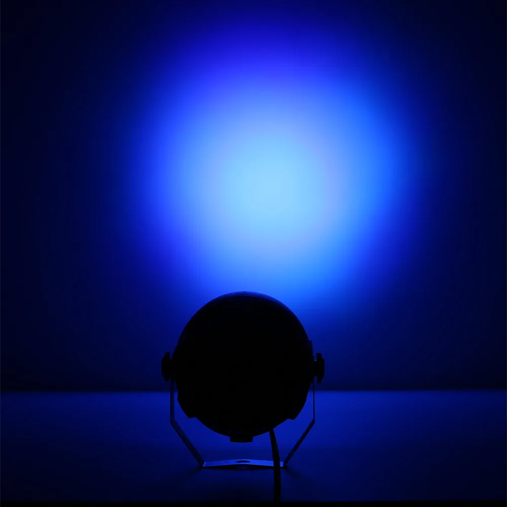 12 LEDs RGBW Color Mixing Par Lamp 8CH Voice Activated Stage Light