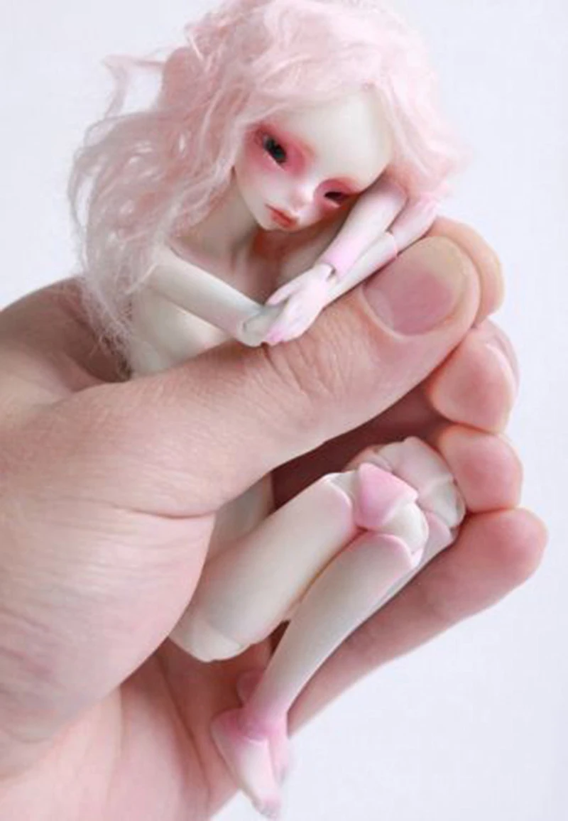 Для подарка BJD 1/8 мини кукла для девочек бледные куклы маленькая Юджин голая