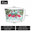 Jom Tokoy – sac à cosmétiques pour femmes, nouvelle mode, sac de maquillage de marque, sac de rangement à transfert thermique imprimé flamands roses ► Photo 2/6