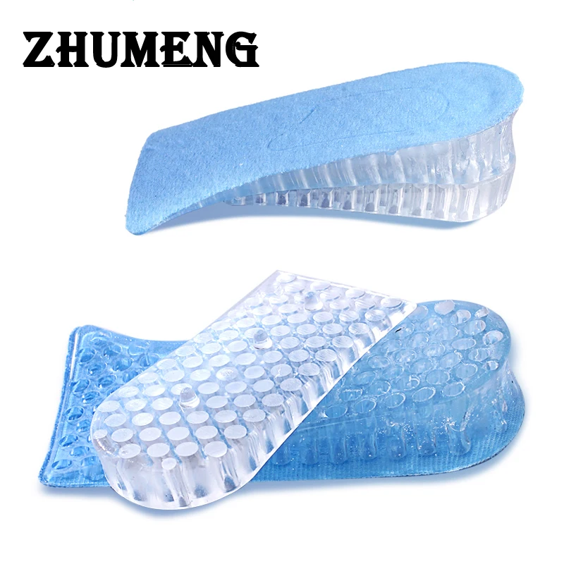 Heel Spur Insoles Soft Rubber Gel Foot Pain Relieve Cup Shoe Insoles