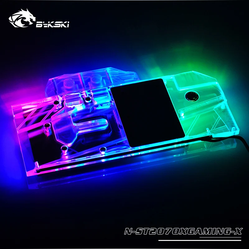 Bykski N ST2070XGAMING X ZOTAI RTX 2070 8 Гб игровая полноразмерная видеокарта блок водяного