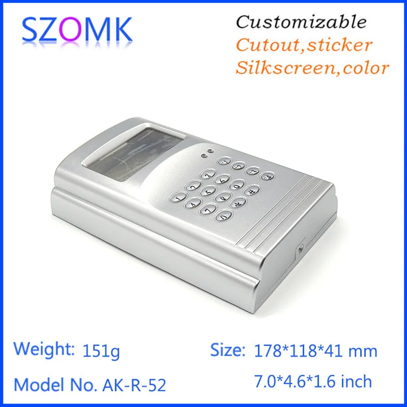 szomk plastic project box electrical plastic RFID enclosure box with keys keypad outdoor control enclosure LCD plastic case  (11).jpg