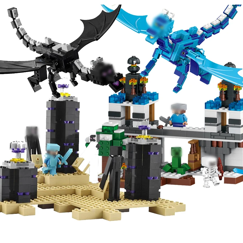 Buy The End self locking bricks toy Ender Dragon
