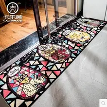 Модный милый ковер для комнаты с кошкой, ковер для спальни и гостиной, Противоскользящий коврик с рисунком