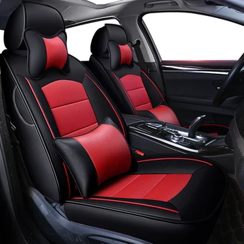 

automovil cowhide car seat covers for Audi A6L Q3 Q5 Q7 S4 A5 A1 A2 A3 A4 B6 b8 B7 A6 car accessories Custom seat cushions