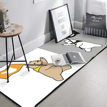 Украшение для дома, длинный ковер с принтом, ковер с героями мультфильмов для отелей, коврик с влагой, различные принтованные ковры, теплое украшение для дома