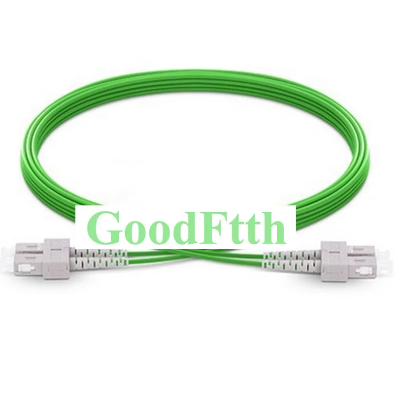 Волоконный патч-корд Jumper SC-SC Multimode OM5 50/125 Duplex GoodFtth 20-100 m