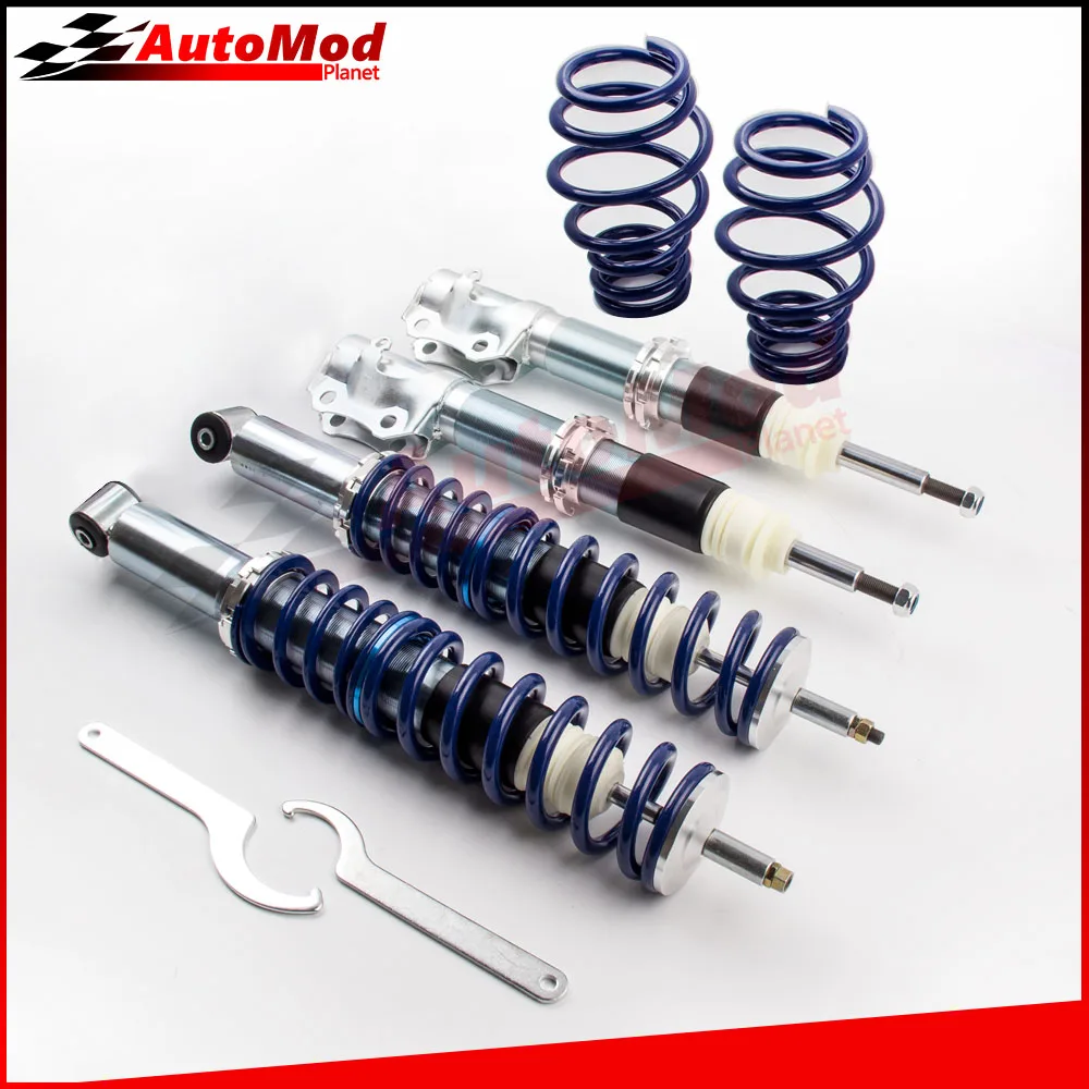 For VW Polo 6N2 99 02 1.4 petrol Adj. Coilover Suspension Lowering Kit