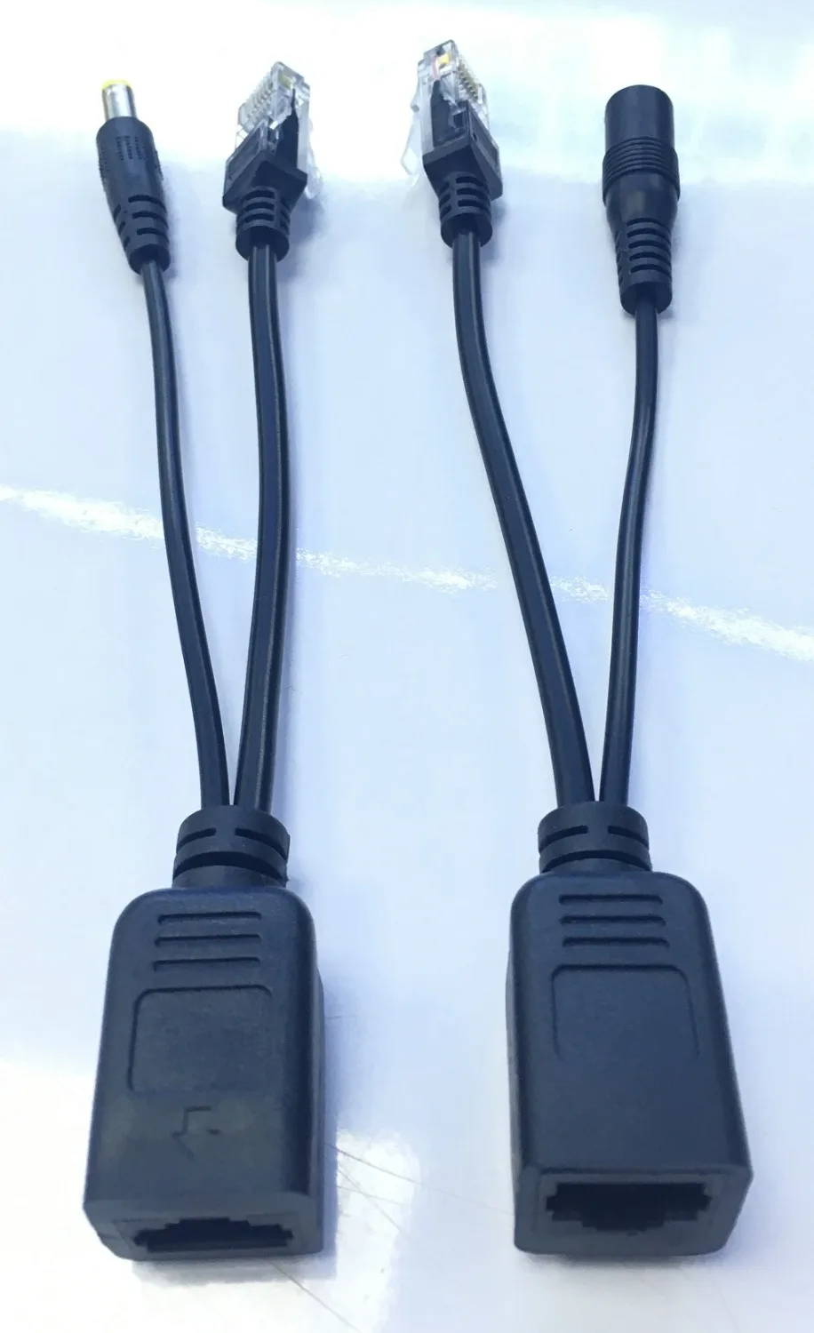 POE кабель адаптер POE, POE сплиттер инжектор модуль питания 12-48 В питание через Ethernet для ip-камеры для выключателя питания