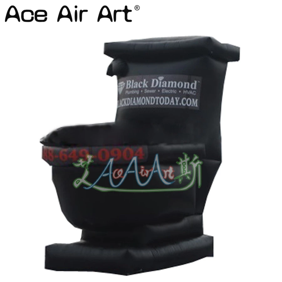 Hot Sale Huge Inflatable Toilet Seat With Blower,inflatable Toilet