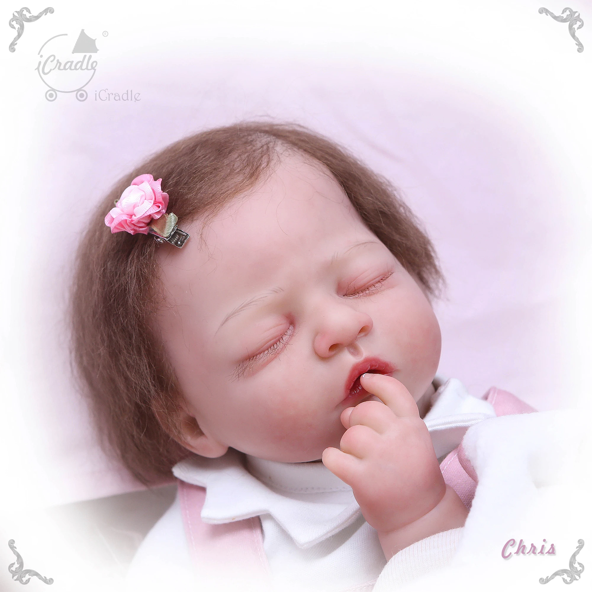 50 см Силиконовая Кукла reborn настоящая кукла Bebe alive игрушки для детей подарок бутик