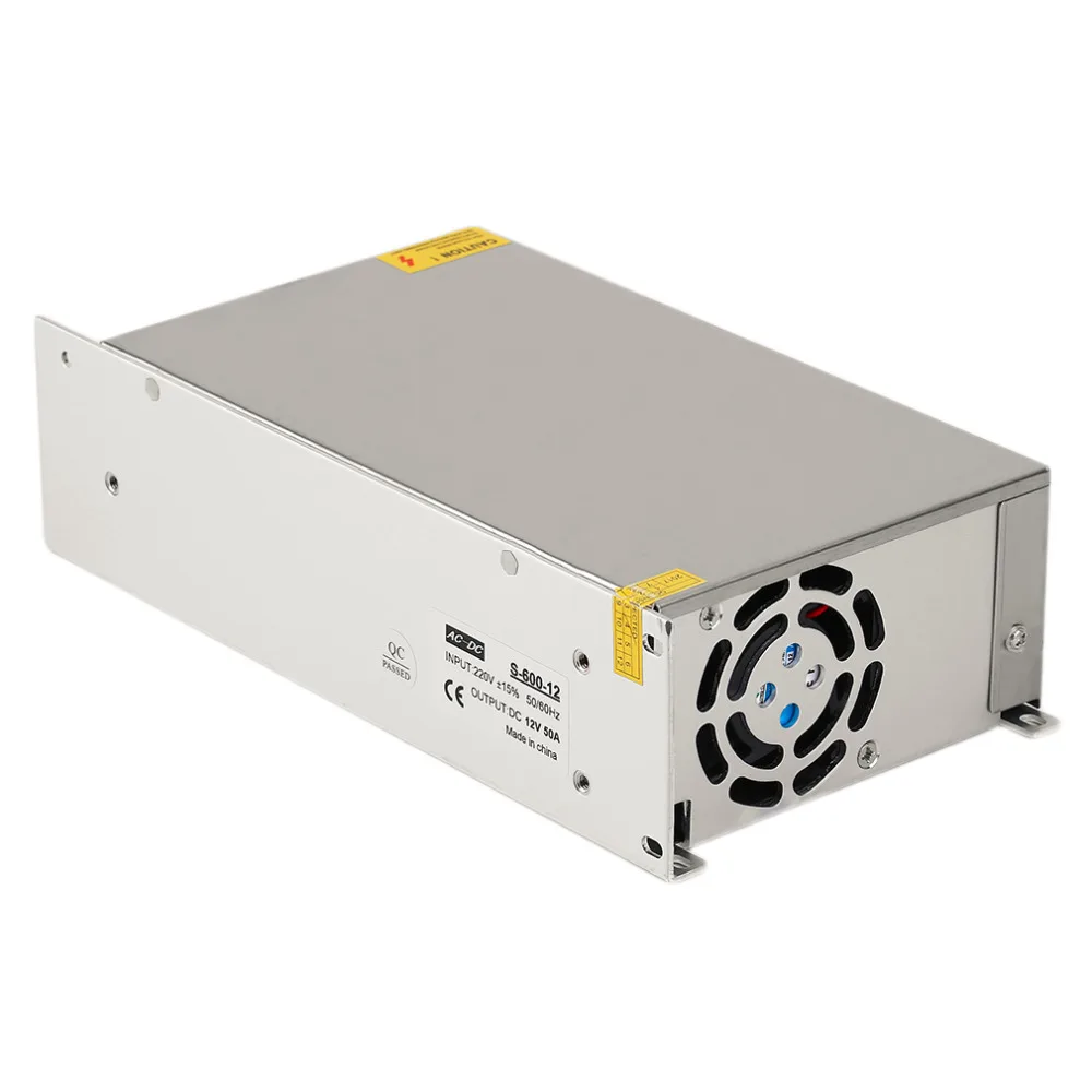 

Output DC12V 50A Switching LED Power Supply AC 220V 50/60Hz Switch Transformer LED Driver For LED Light Strip Display