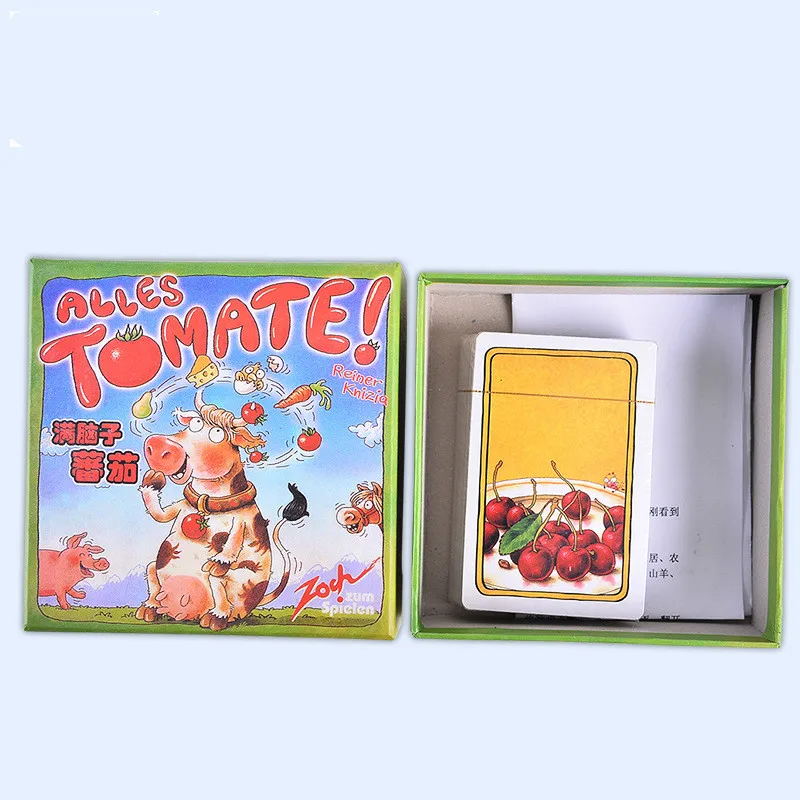 

Family party game parent-child interaction full of brain tomato alles parent-child board game desktop