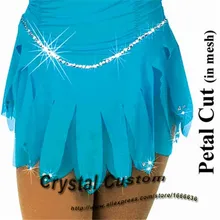 Лидер продаж пользовательские фигурные юбки для конькобежцев для девочек элегантный бренд Vogue платья для катания на коньках для соревнований DR2108